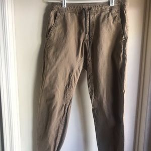 Men’s twill joggers